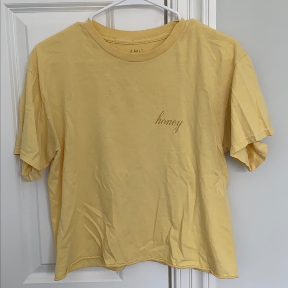 brandy melville “honey” tshirt
